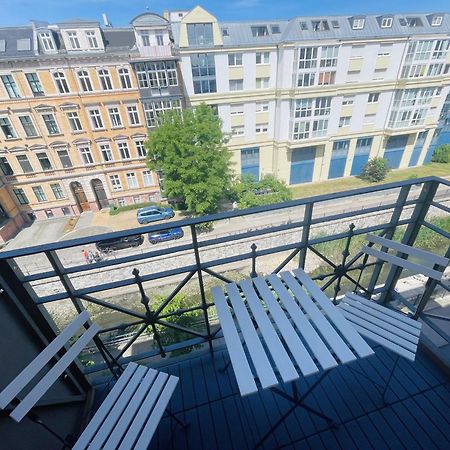 Innenstadt Refugium In Ruhiger Wasserlage+Balkon Leipzig Bagian luar foto