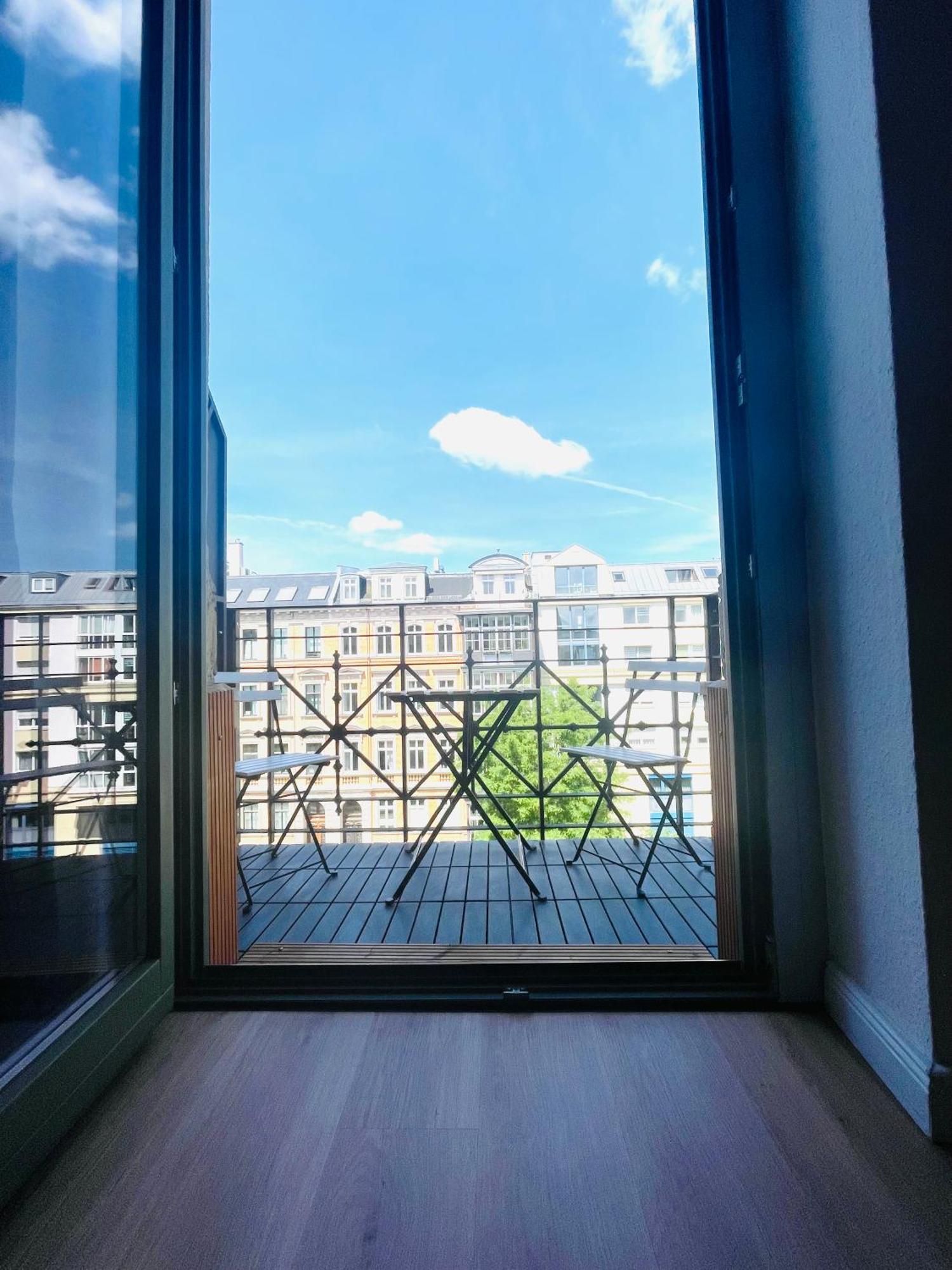 Innenstadt Refugium In Ruhiger Wasserlage+Balkon Leipzig Bagian luar foto